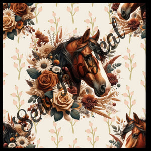 Horse Flower Burst