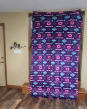 Load image into Gallery viewer, Carhartt Aztec Purple Adult XL Size DSM Squish Double Sided Minky No Backing Blanket Approximately 60x90