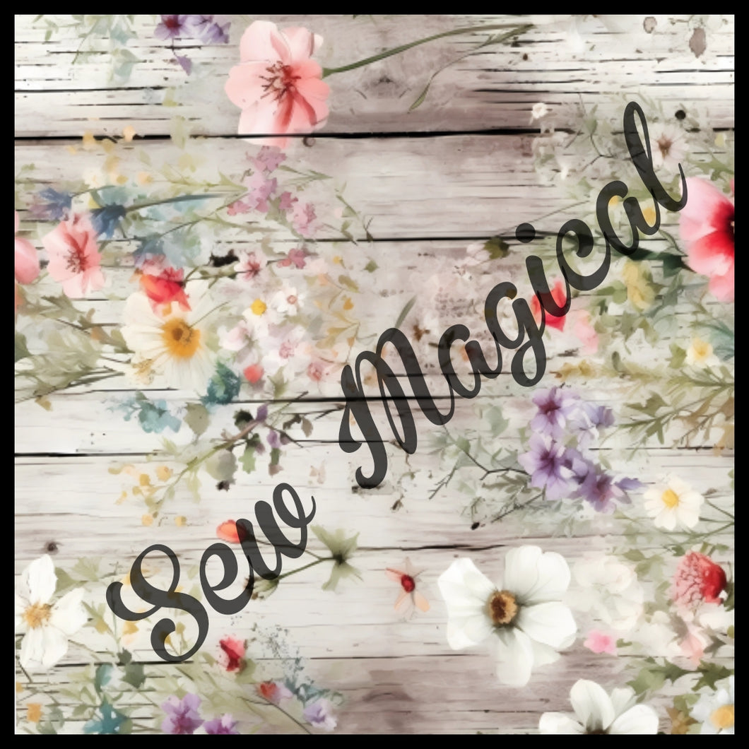 Wildflowers Wood Rotate