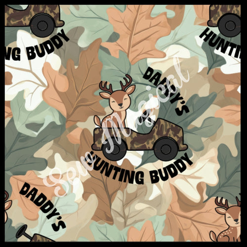 Daddy's Hunting Leaves