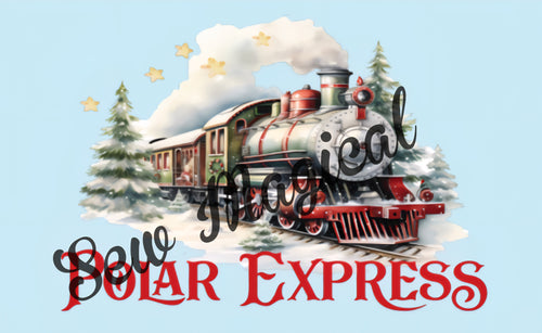 Polar Express 1 Yard Panel