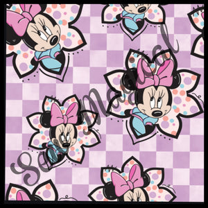 Minnie Purple Checks