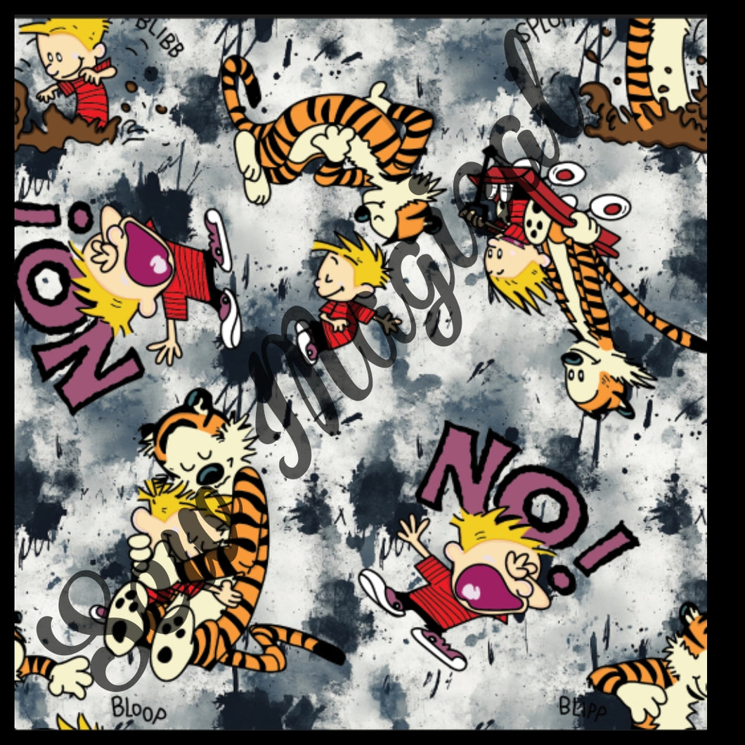 Calvin Hobbes Grunge
