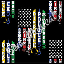 Load image into Gallery viewer, Lot of 3 First Responder Seamless Digital Files