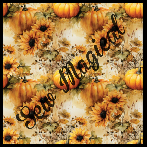 Pumpkin Sunflowers