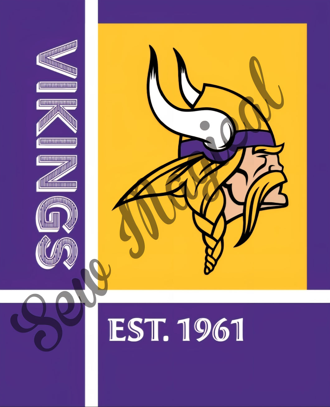 Vikings 2 Yard Panel