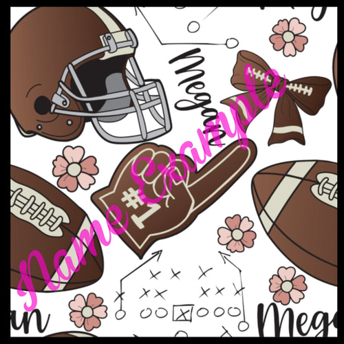 Football Personalized with Name
