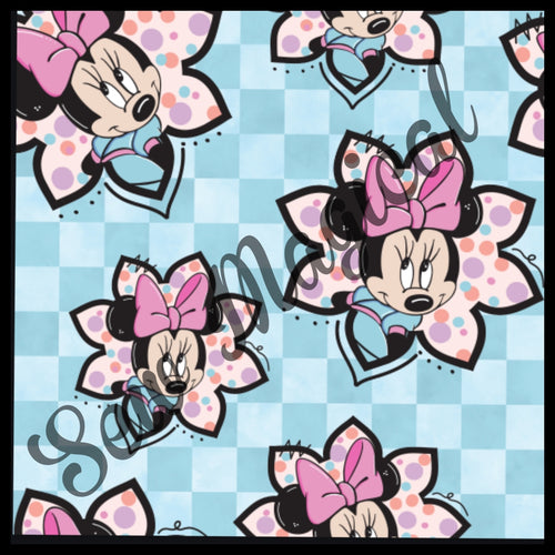 Minnie Blue Checks