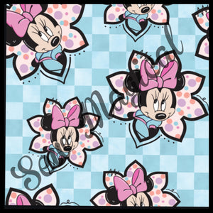 Minnie Blue Checks