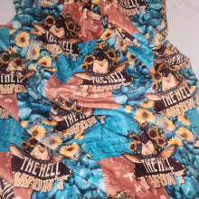 Load image into Gallery viewer, The Hell Adult Size DSM Squish Double Sided Minky No Backing Blanket Approximately 60x72