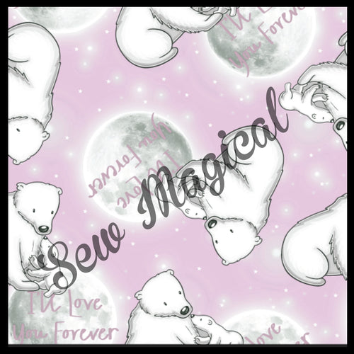 Moon Bears Soft Pink