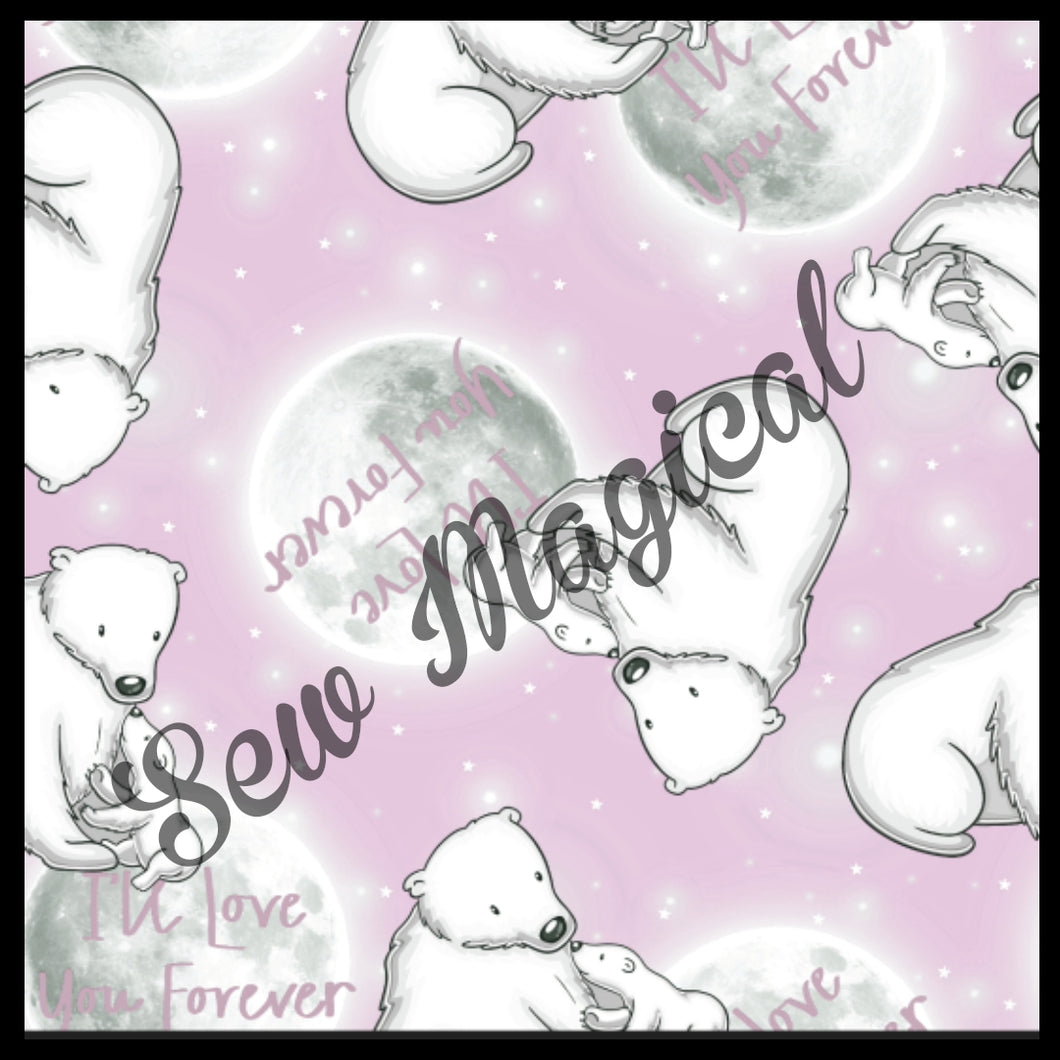 Moon Bears Soft Pink