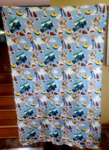Andy's Toys Child / Lap Size DSM Squish Double Sided Minky No Backing Blanket 36x60