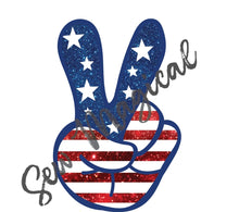 Load image into Gallery viewer, Chill 4th Patriotic Blue 4th of July 2 Images Digital File PNG